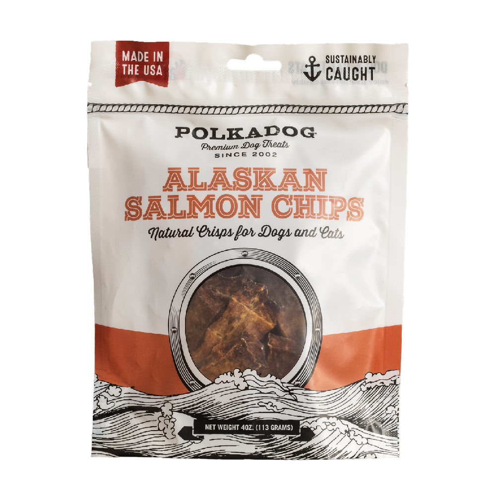 美國Polkadog｜阿拉斯加原型鮭魚片（犬貓皆宜）