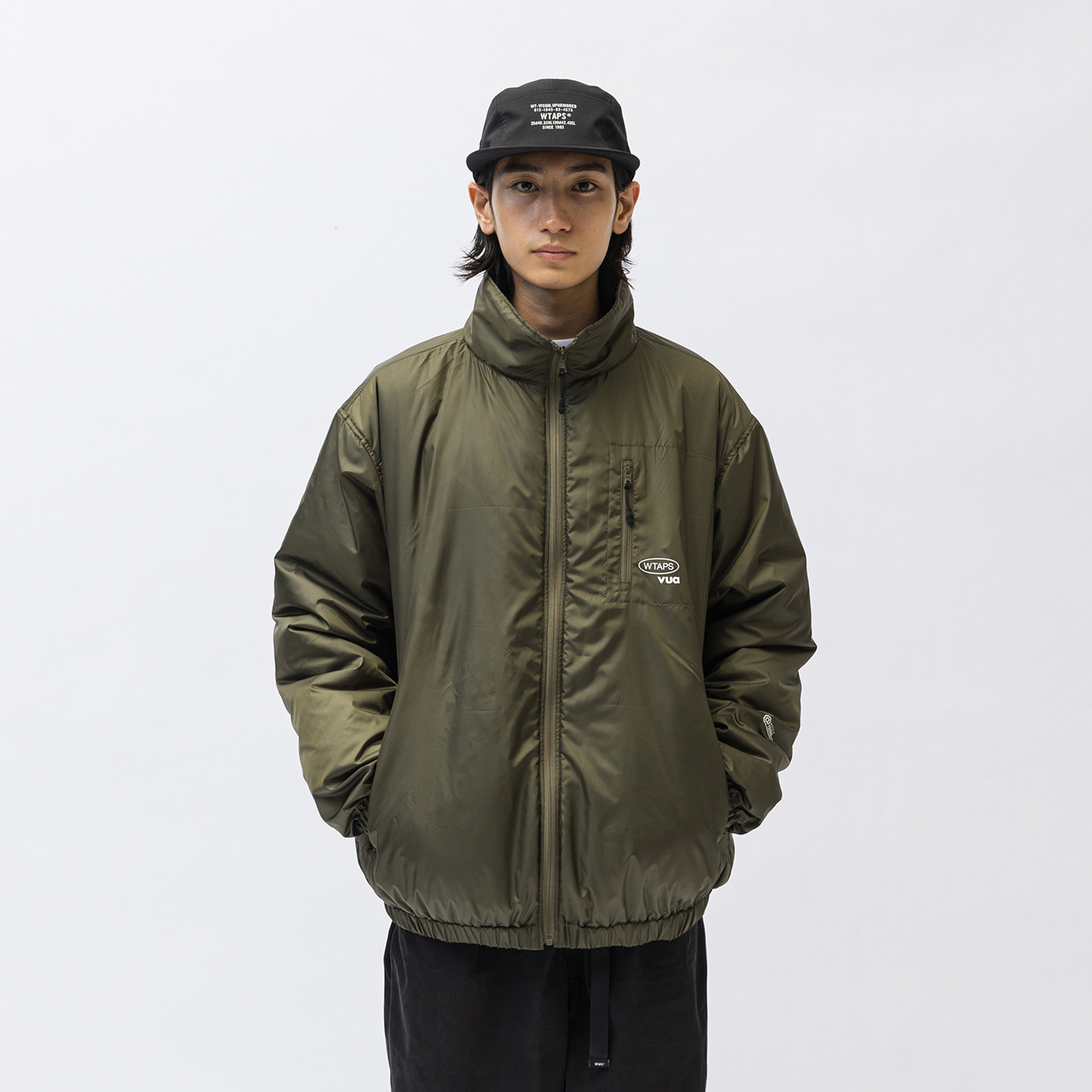 WTAPS 2023 A/W TRACK / PADDED / JACKET / POLY. RIPSTOP 