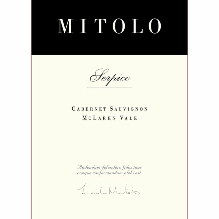 Mitolo Serpico Cabernet Sauvignon 2019 (RP94)