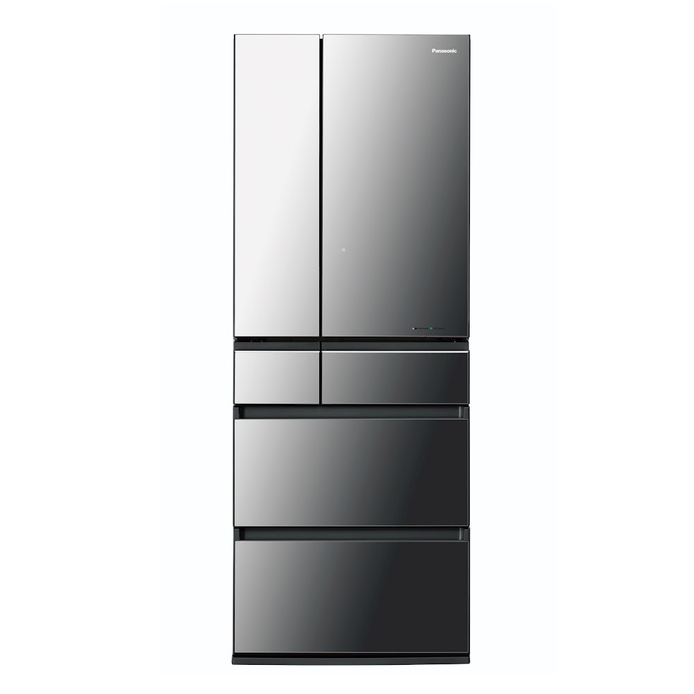 Panasonic NRXY680LVKA 618L Prime+ Quad Door Fridge with Water and Ice  Dispenser - Dark Stainless Steel - Smart Electrical Outlet