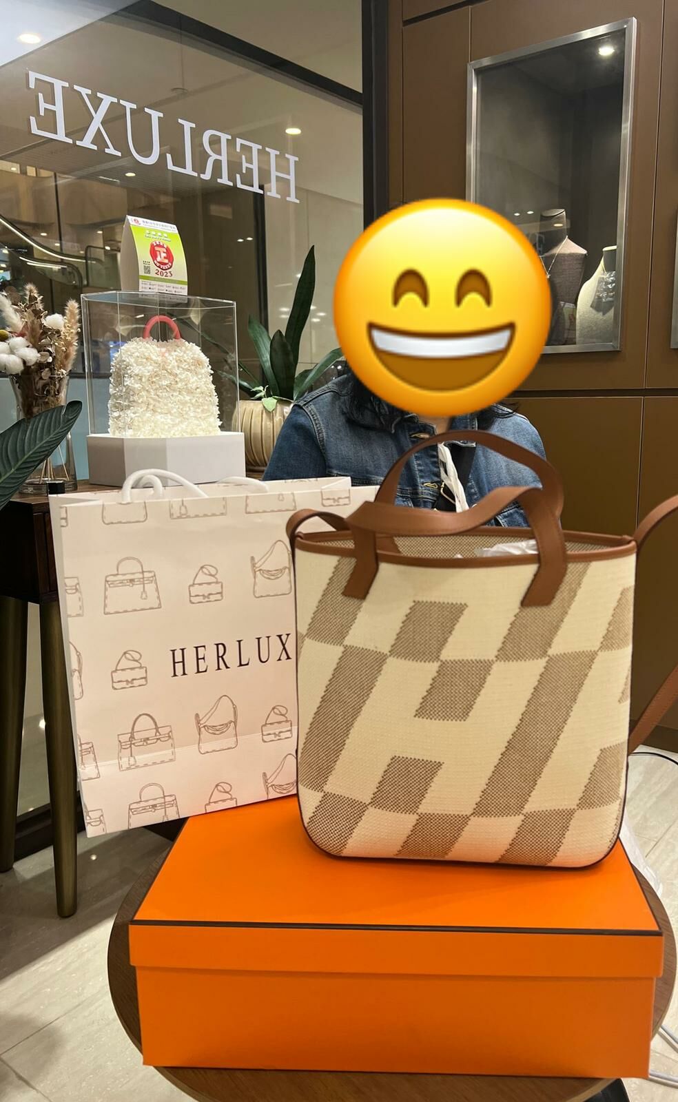 【 感謝支持 】爽快靚靚來pick up Cabas 27🎉 超讚配色😍 好適合靚靚嘅氣質💃 多謝你嘅支持與信任🫶💪