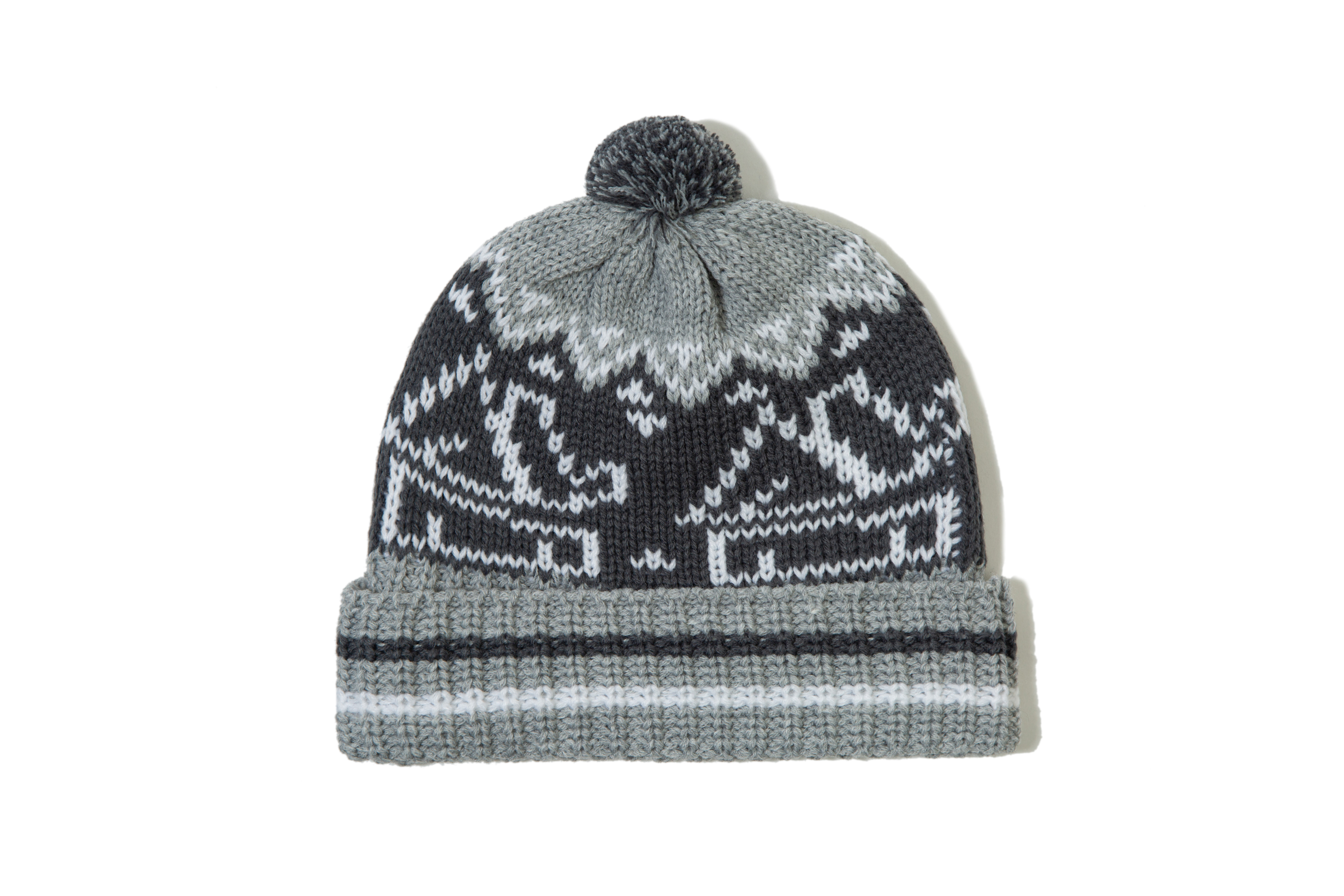 DeMarcoLab "SOUVENIR POM BEANIE" (L.GREY)
