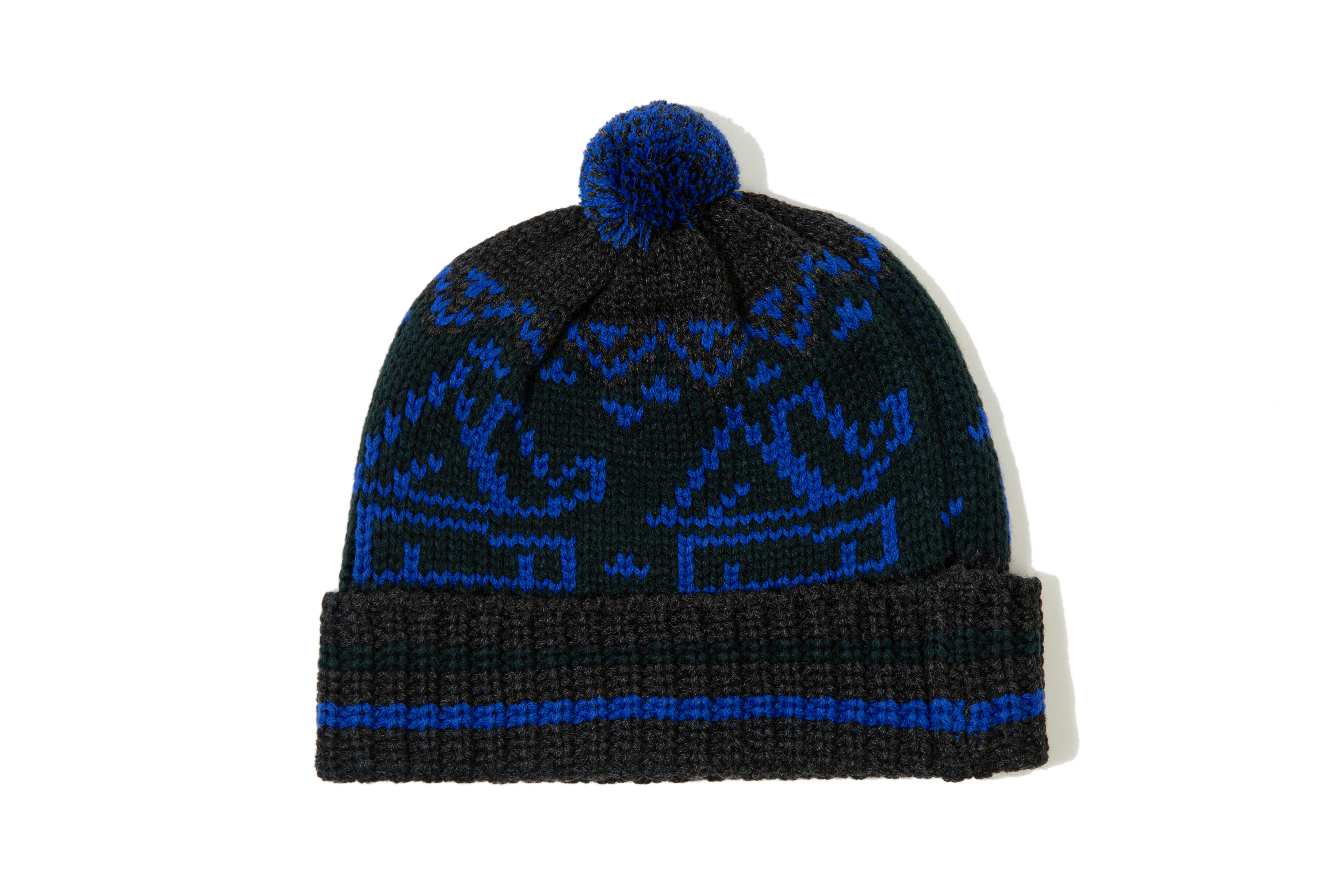 DeMarcoLab "SOUVENIR POM BEANIE" (CHARCOAL)