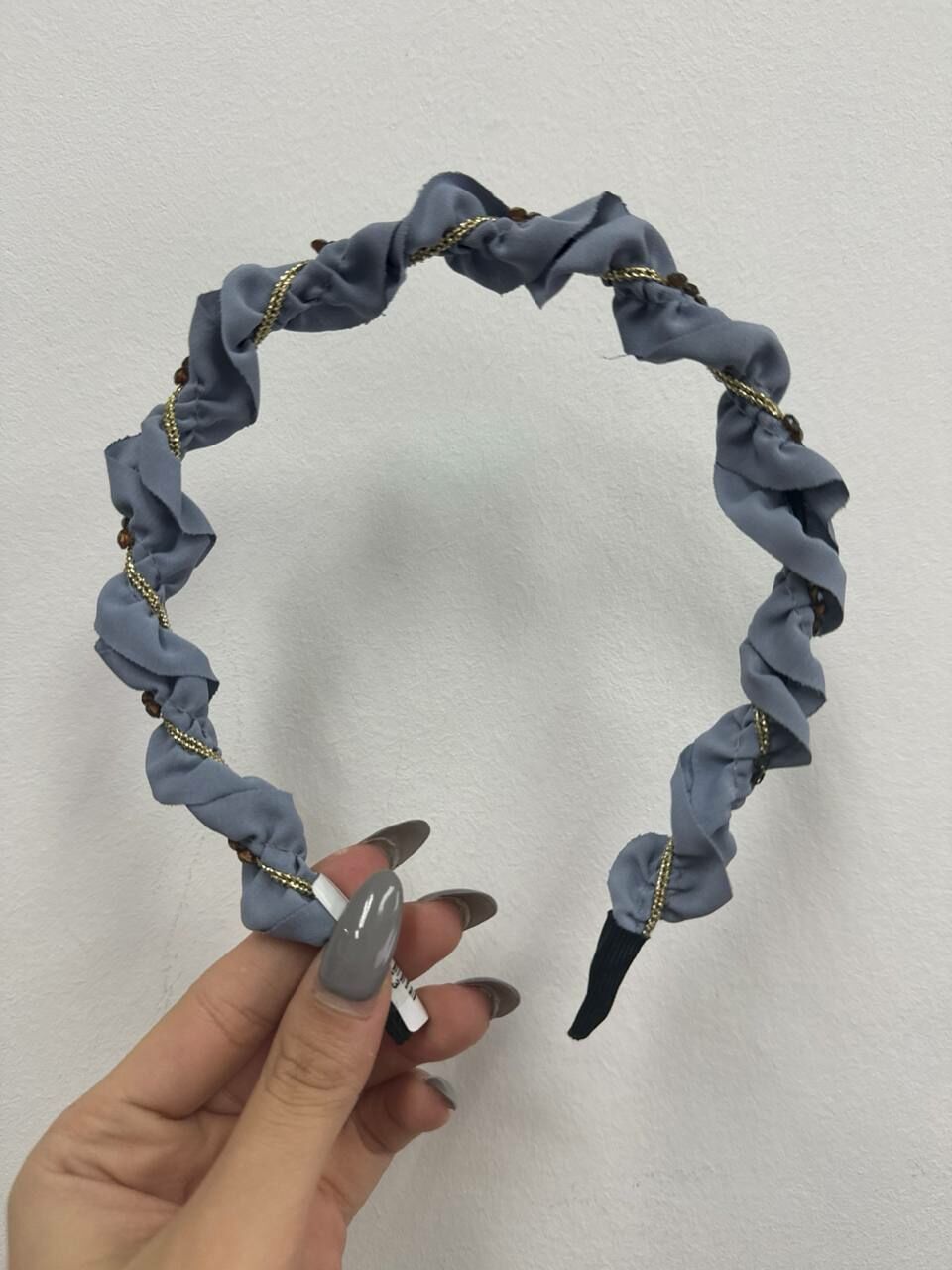 [S] BAKET DAINTY BLING HEADBAND,BLUE, SBK23 (SBK23)