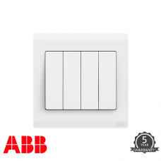 ABB INORA 四位 單控 開關掣