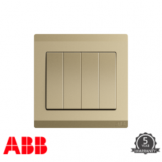 ABB INORA 四位 單控 開關掣