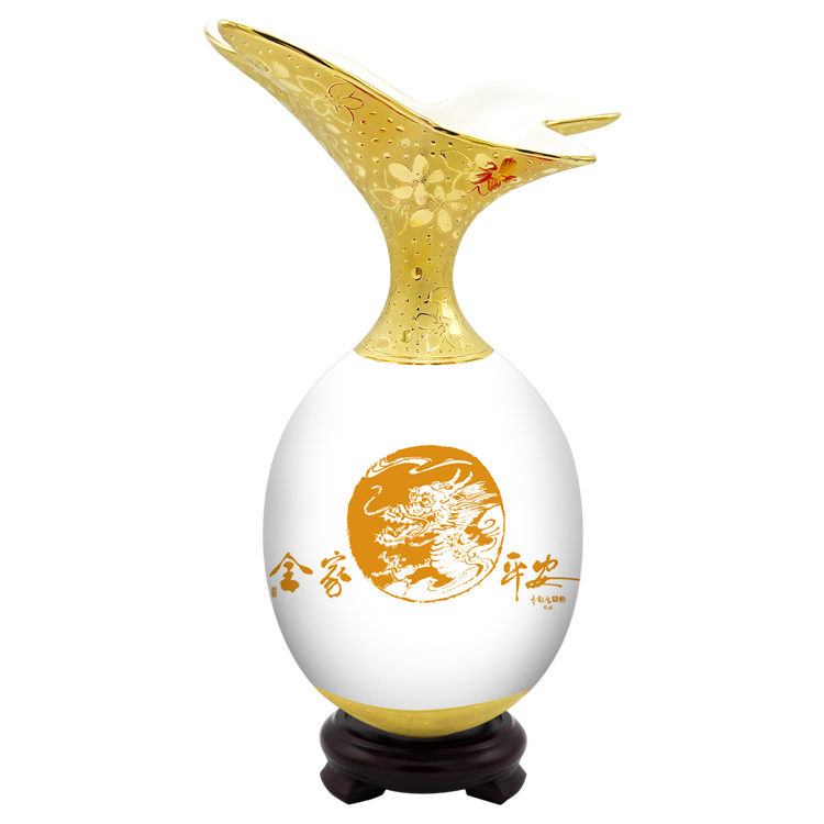 M2全家龍平安蝶舞橄欖瓶