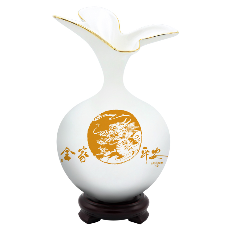 M3全家龍平安蝶舞天球瓶