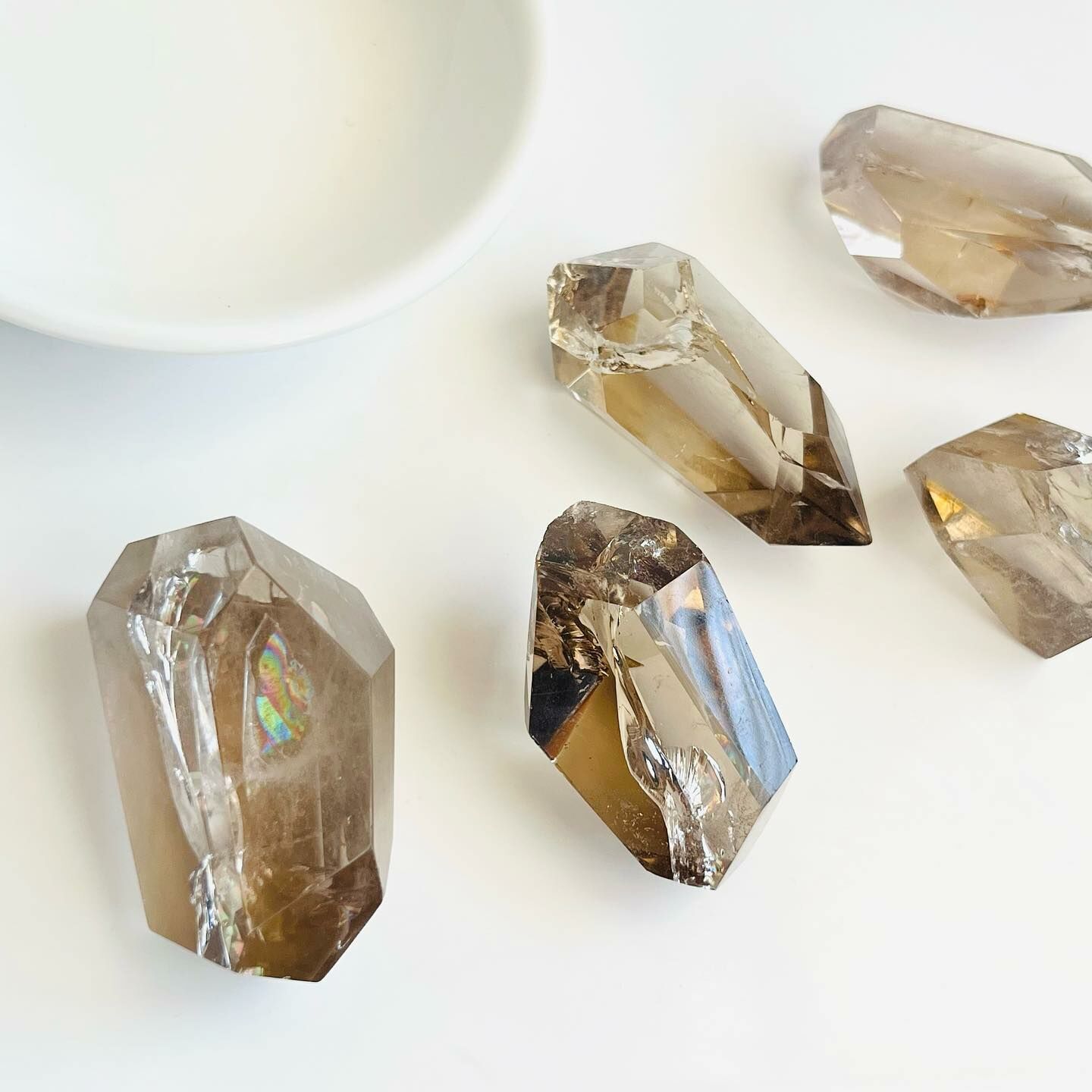 [原石] 茶晶 隨行擺件