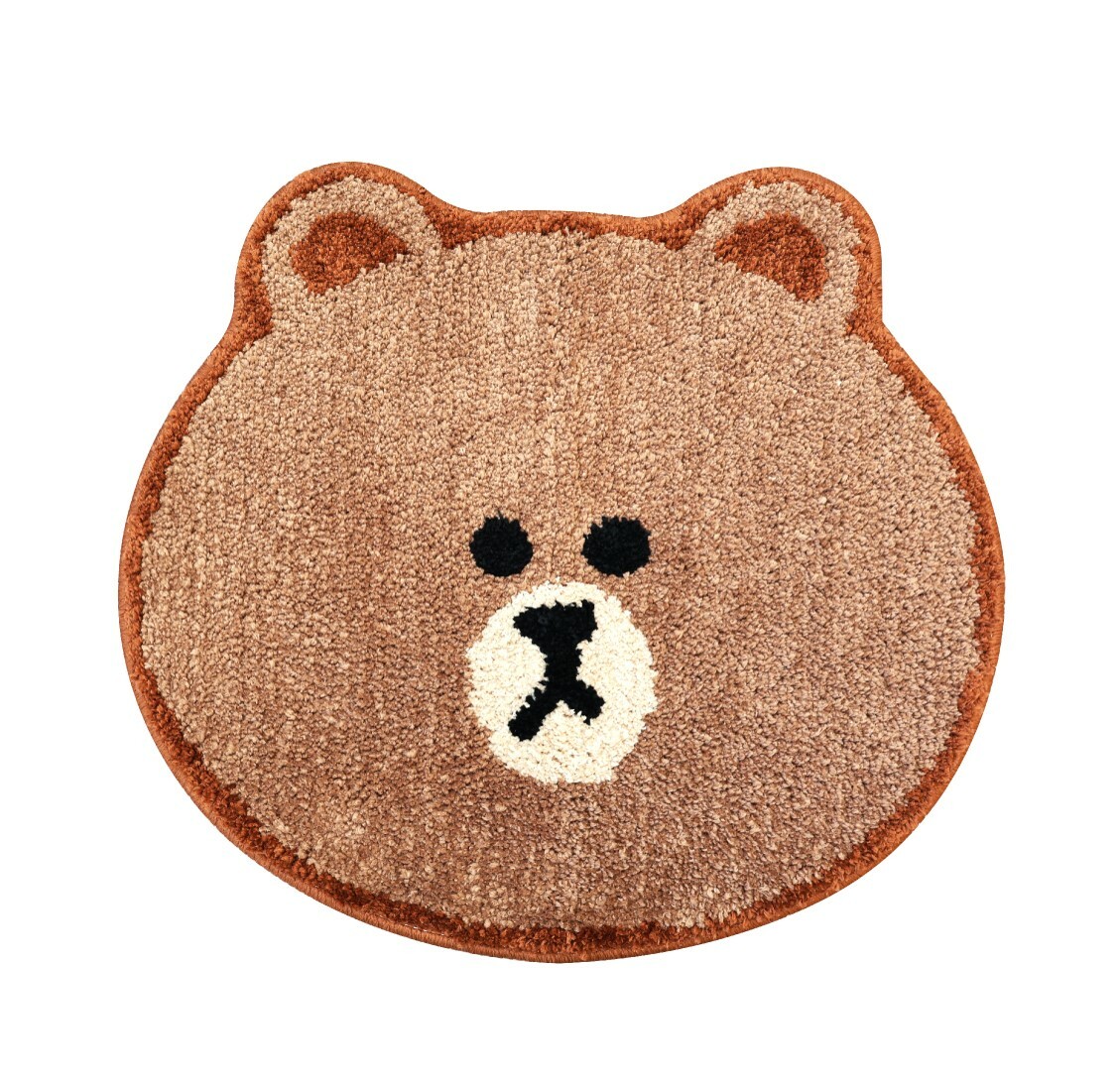 LINE FRIENDS | 浴室地毯 | 緹花地墊