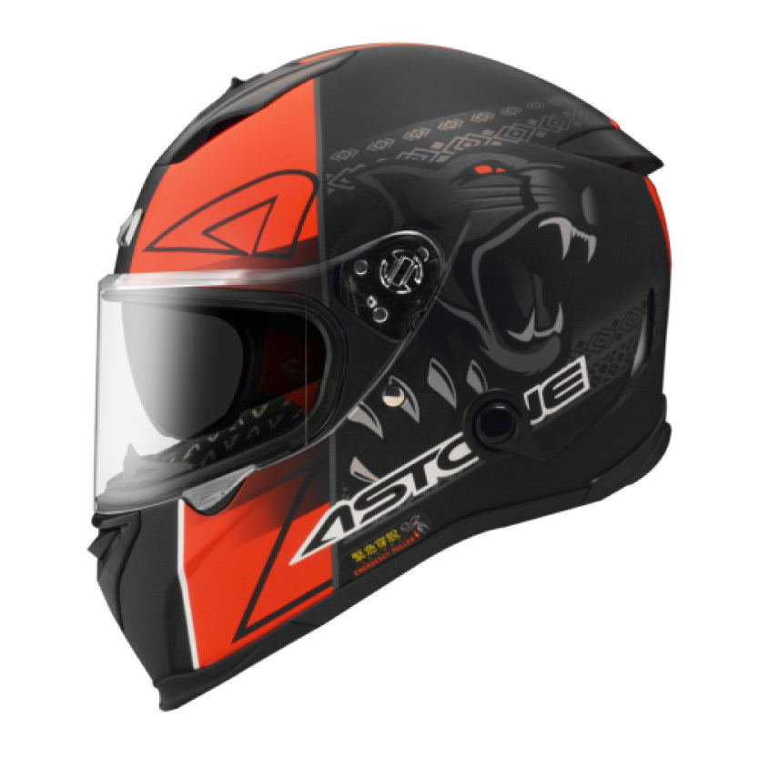 安信騎士 | ASTONE GTB800 AO5 彩繪 全罩式安全帽 輕量化 內墨鏡 GTB-800