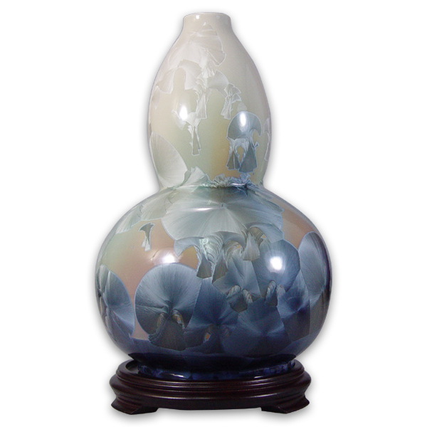 居家開運結晶釉花瓶~13寸葫蘆瓶