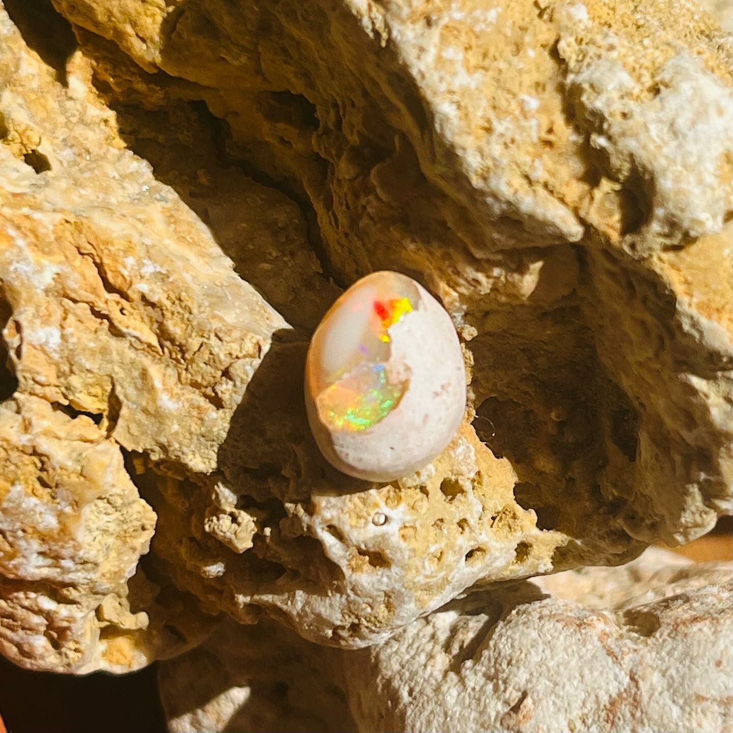 [原石] 墨西哥火蛋白石