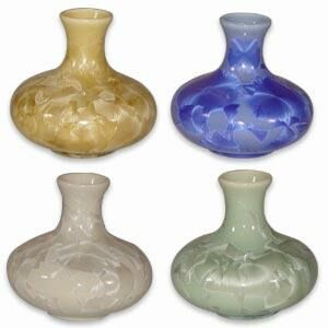 居家開運擺飾~結晶釉小韻瓶