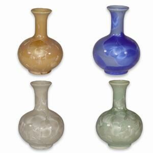 居家開運擺飾~結晶釉小天球瓶