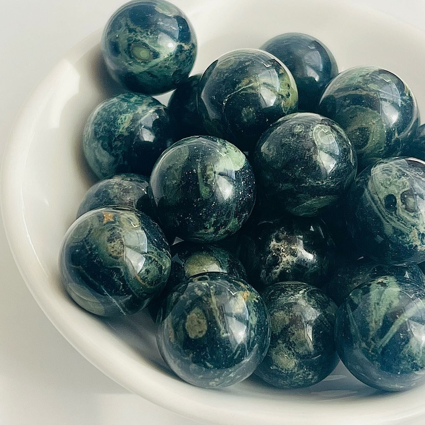 [原石] 剛巴巴碧玉 水晶小球