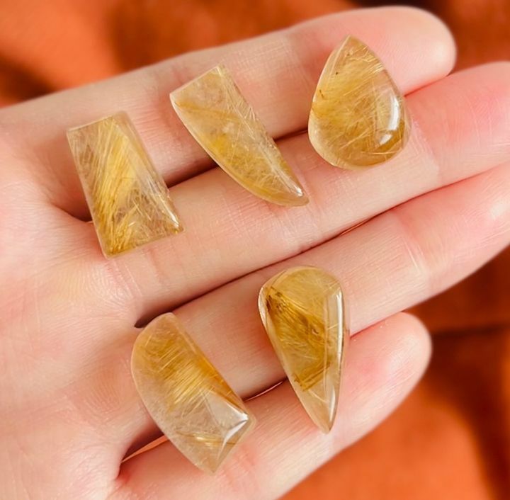 [原石] 鈦髮晶 水晶蛋面