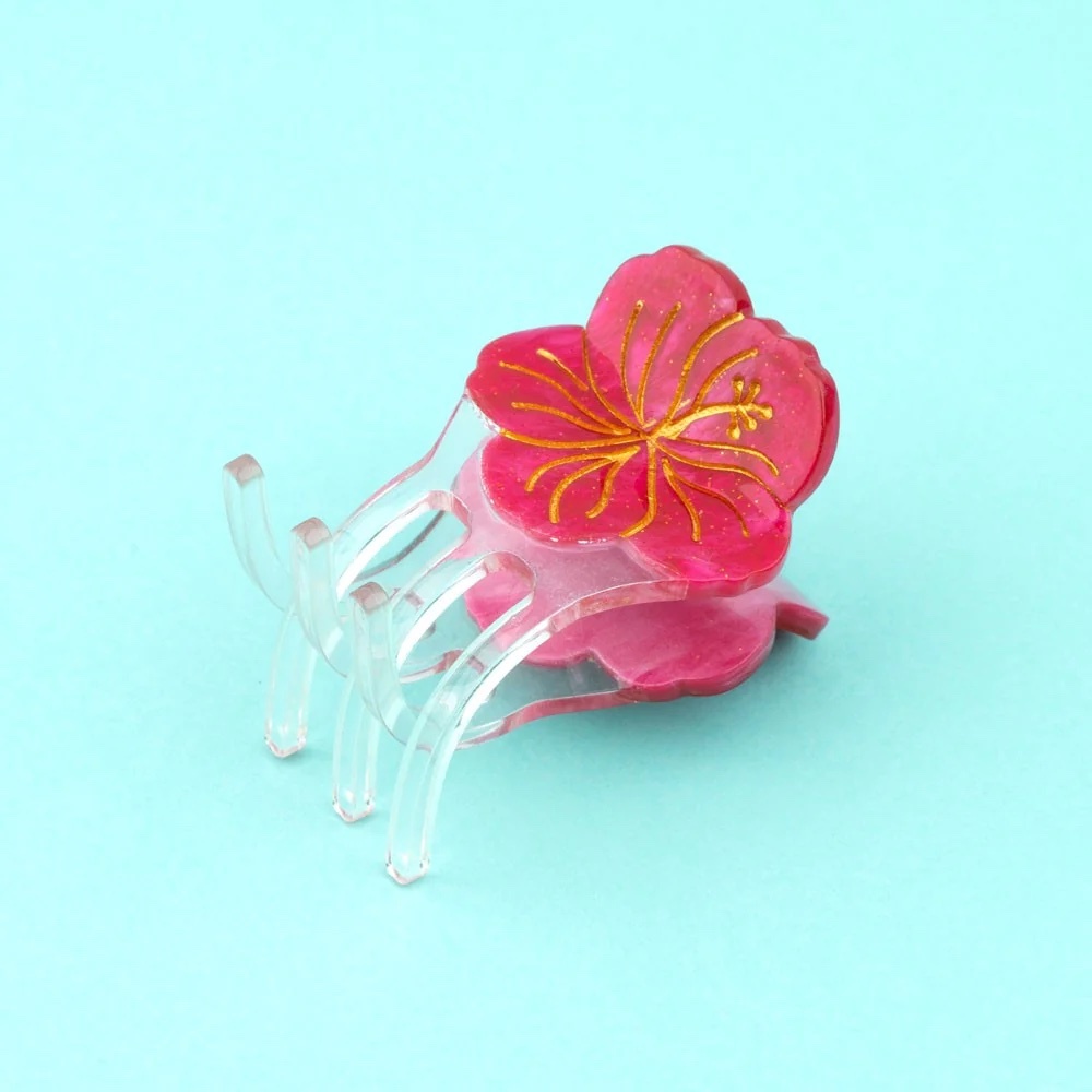 HIBISCUS MINI HAIR CLAW｜Coucou Suzette