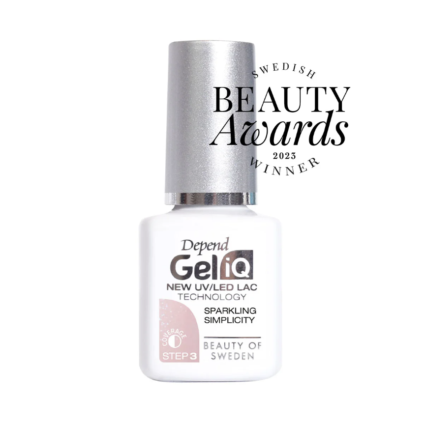 Gel iQ 顏色凝膠 - SPARKLING SIMPLICITY (半透明) #1075