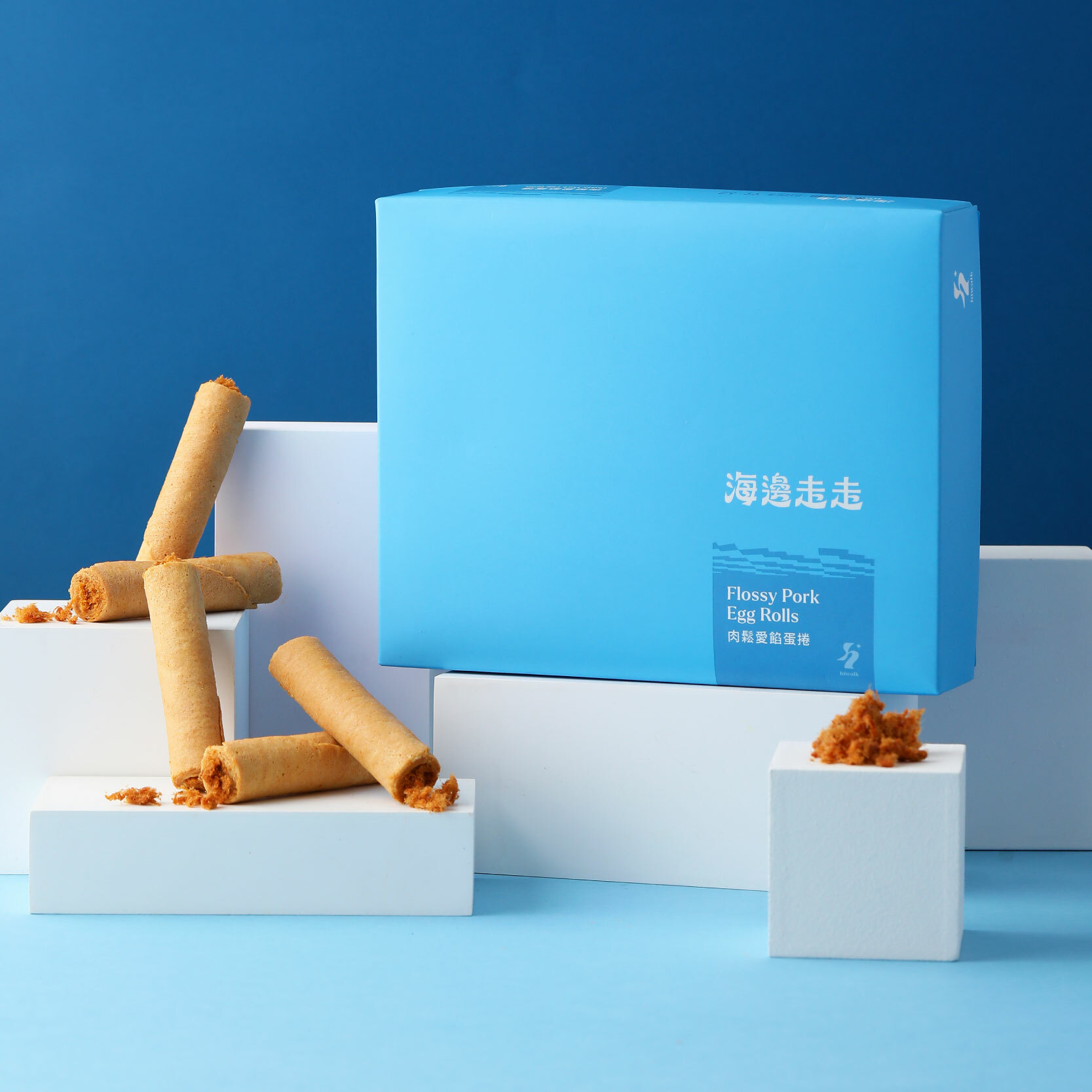 [合購] 海邊走走-肉鬆愛餡蛋捲-竹北