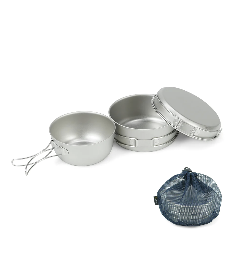 Belmont BM-006 3pc Titanium Cooker 三件裝鈦鍋組合