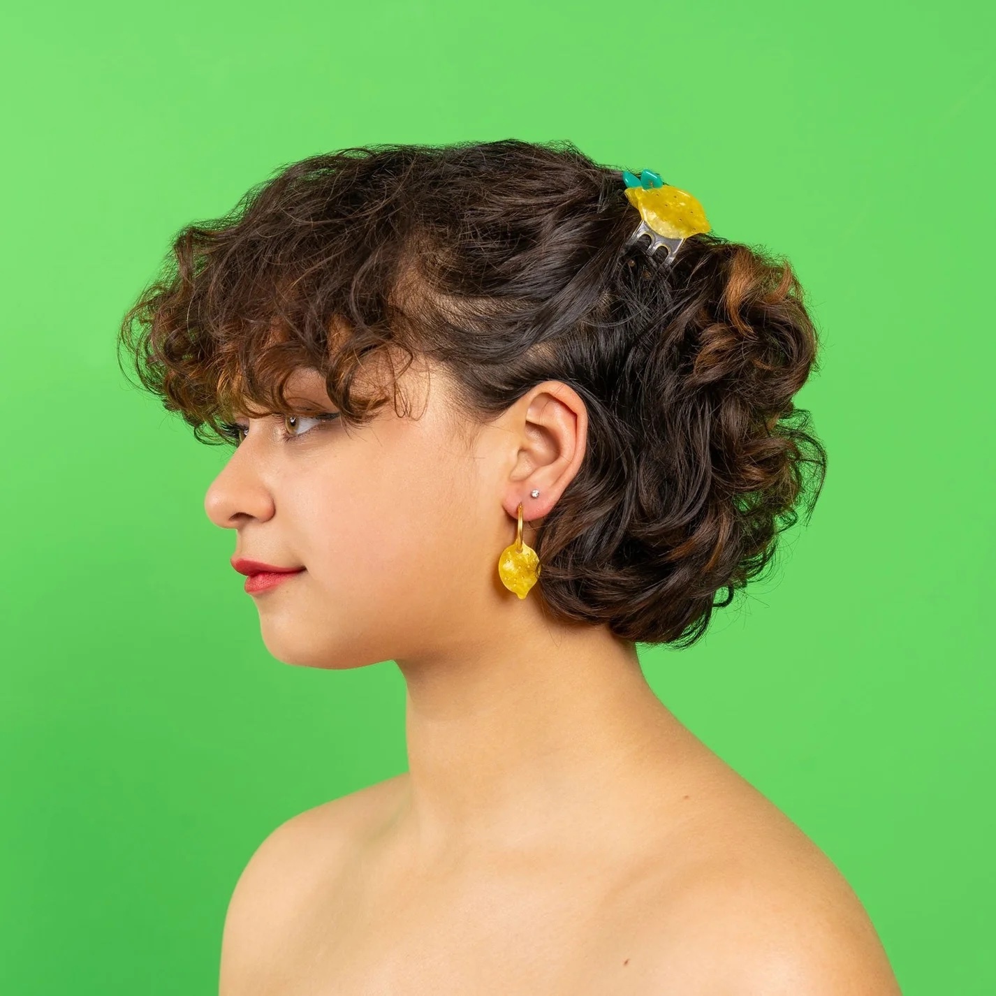 LEMON MINI HAIR CLAW｜Coucou Suzette