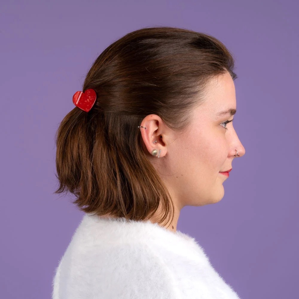 HEART MINI HAIR CLAW｜Coucou Suzette