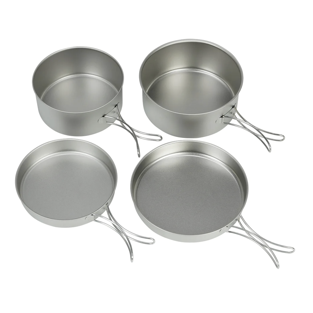 Belmont BM-038 4pc Titanium Cooker (L) 四件裝鈦鍋組合連收納袋(L)