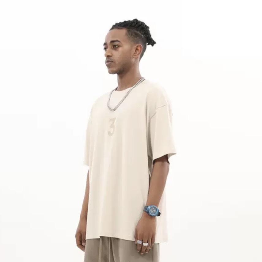 陳冠希 Clot Innersect x Jerry FOG Essentials 三生萬物 3號 胸口數字 手勢三 短袖上衣 男女短TEE INN23SSTTE17*