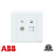 ABB INORA 電視 及 CAT.5E 電腦 插座