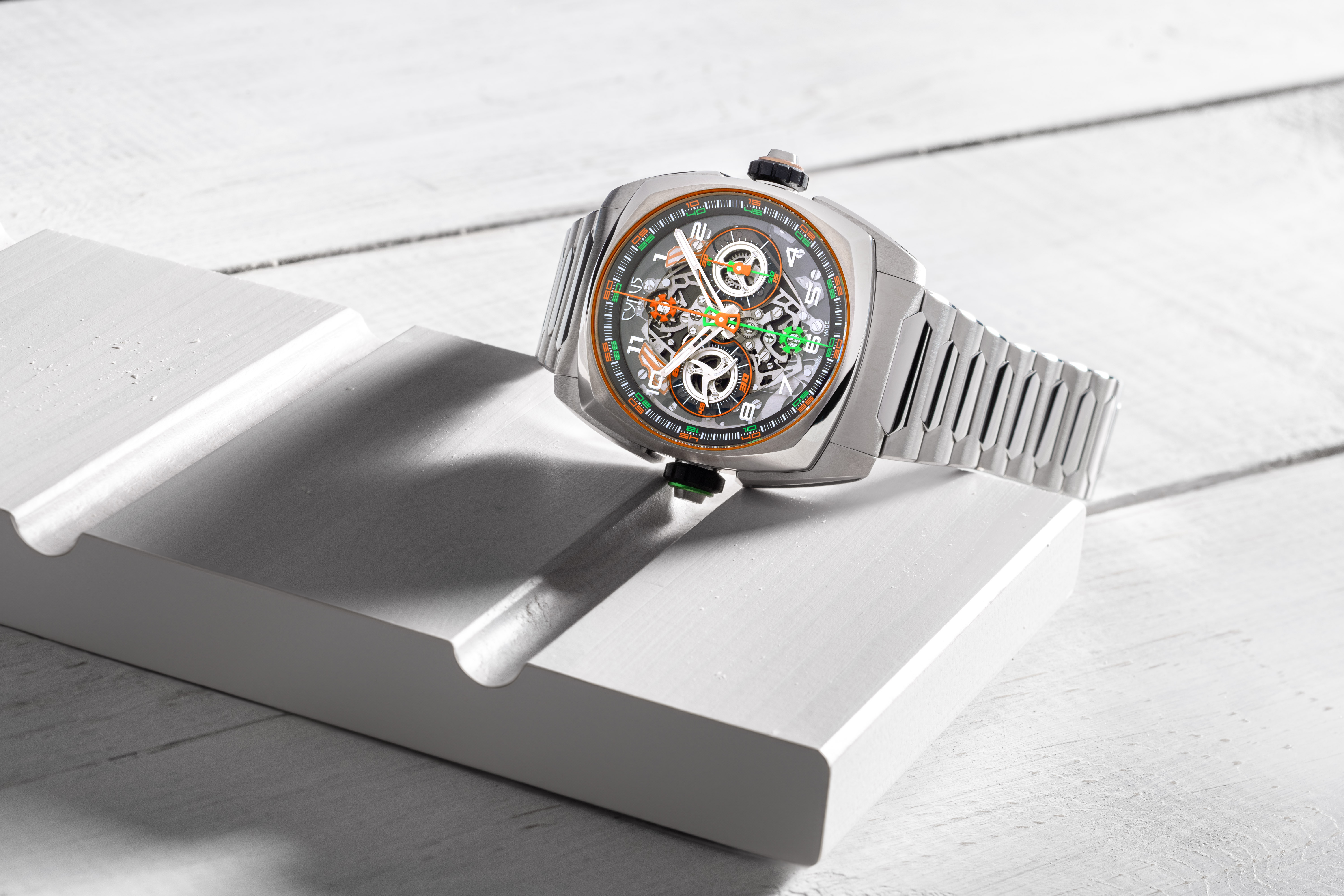 CYRUS_KLEPCYS_DICE_SAFFRON_Titanium_bracelet