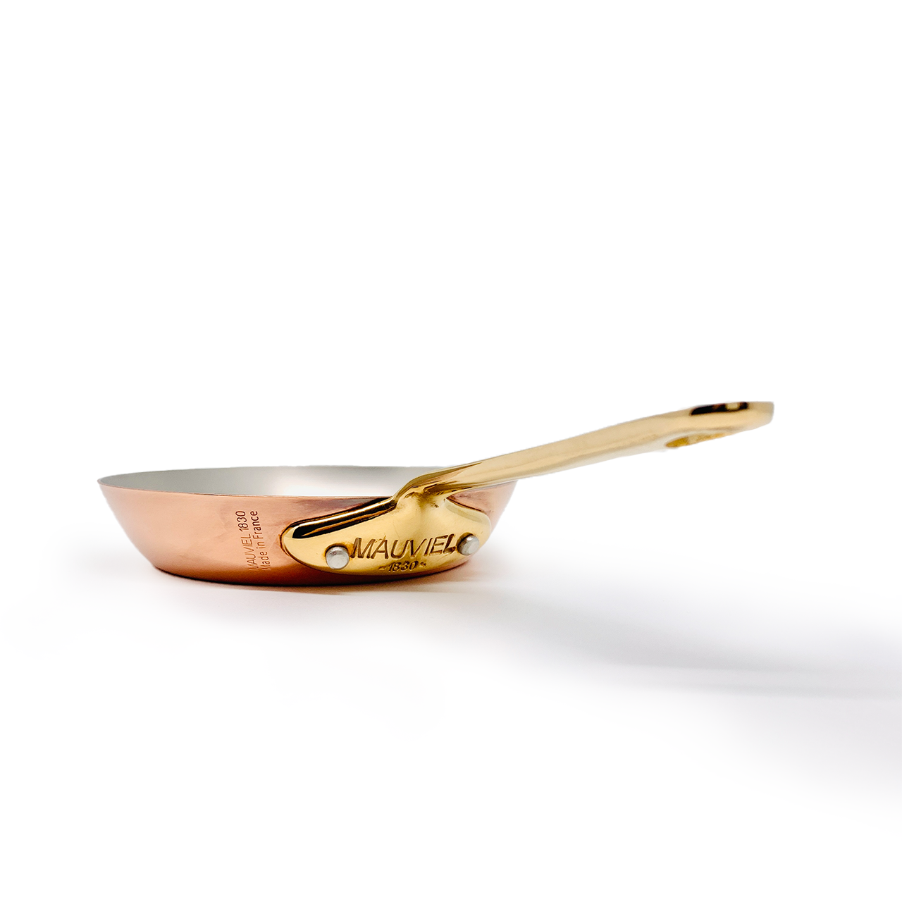 303好食好物MAUVIEL|M'MINIS 紅銅單手迷你平底鍋- 金把12cm 303好食好物MAUVIEL|M'MINIS 紅銅單手迷你平底鍋- 金把12cm