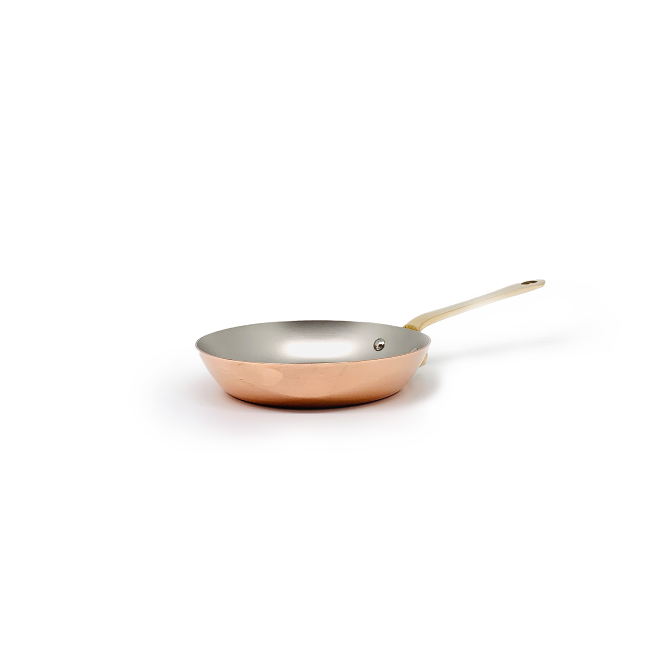 303好食好物MAUVIEL｜M'MINIS 紅銅單手迷你平底鍋- 金把12cm