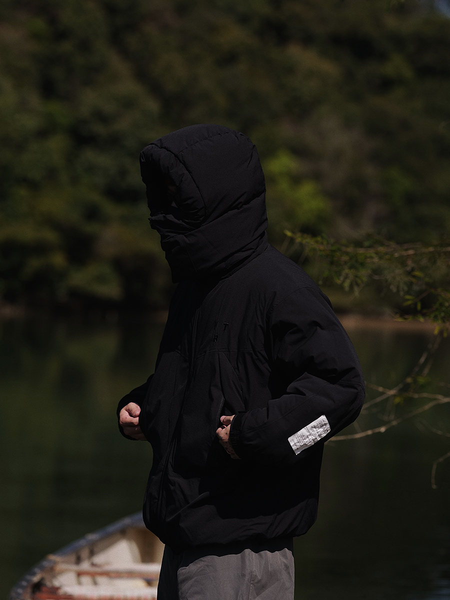 Unbent 23A/W waterproof bread parka