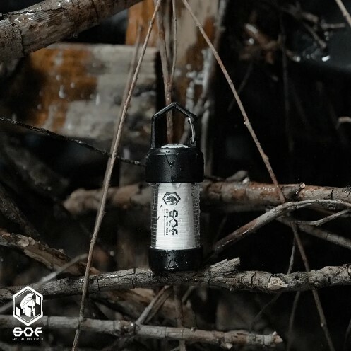SOF 迷你露營燈ML4 (主燈+圓盤燈罩+防蚊燈罩+電池)