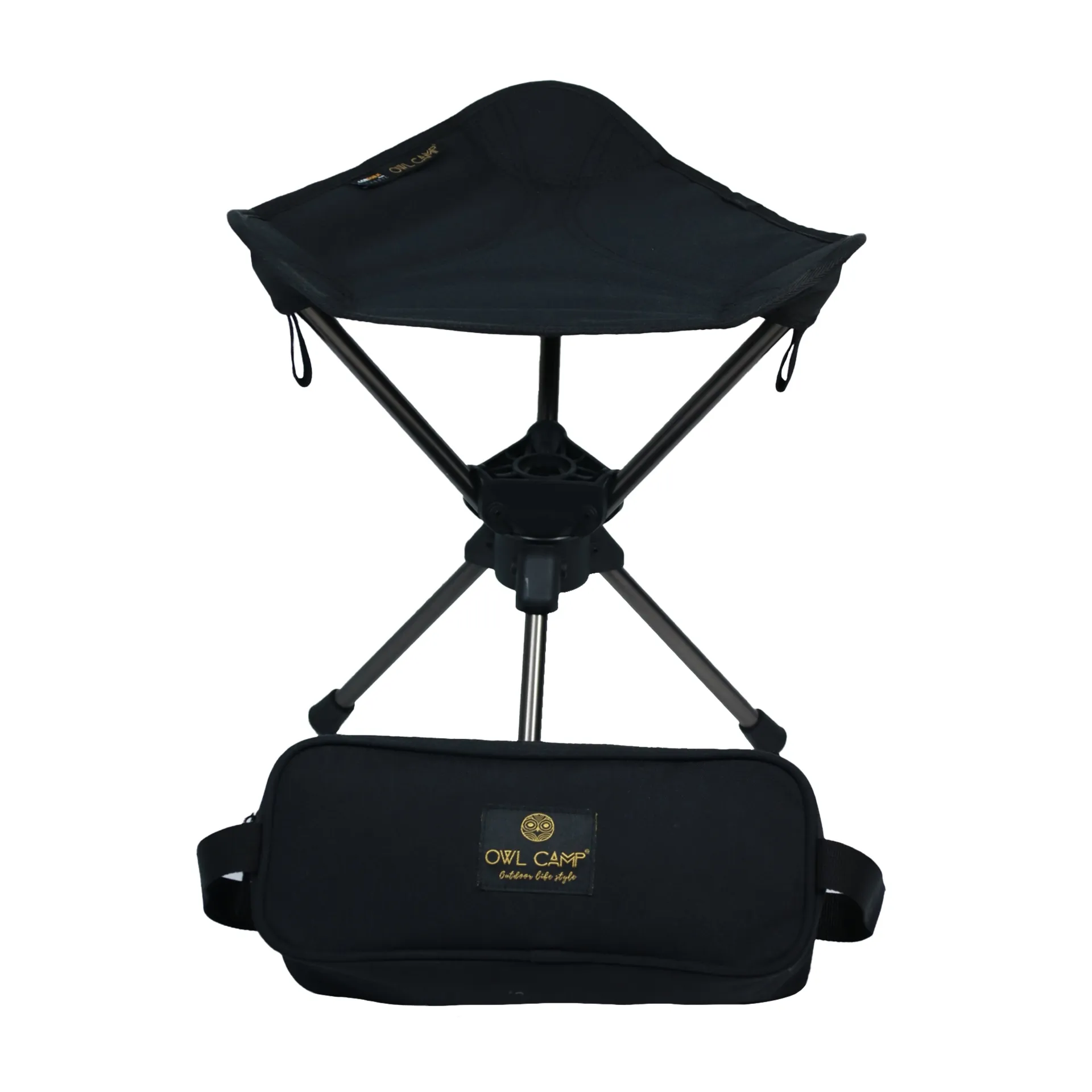 【OWL CAMP】SW 三腳旋轉椅 (三色)