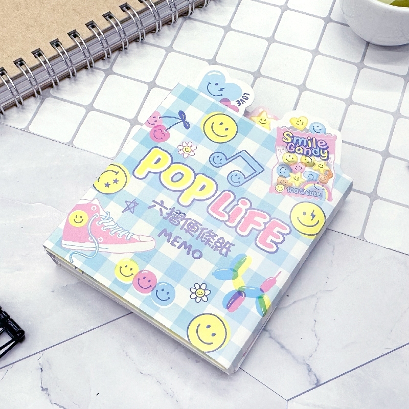 四季紙品 6摺便條冊 童趣 【M5002-02】