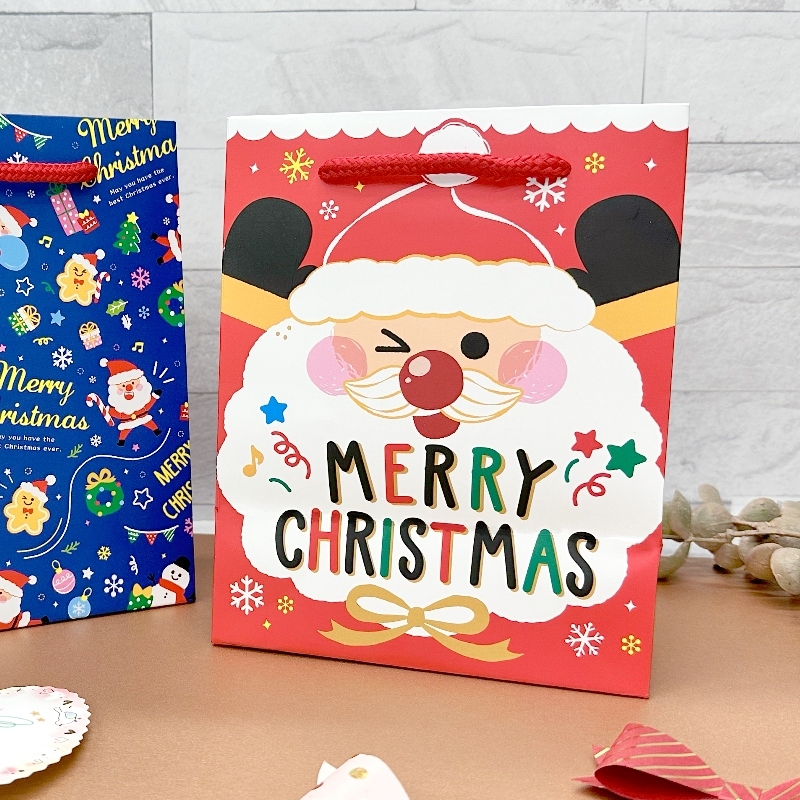 四季紙品 聖誕手提袋直5號 【XD5002】