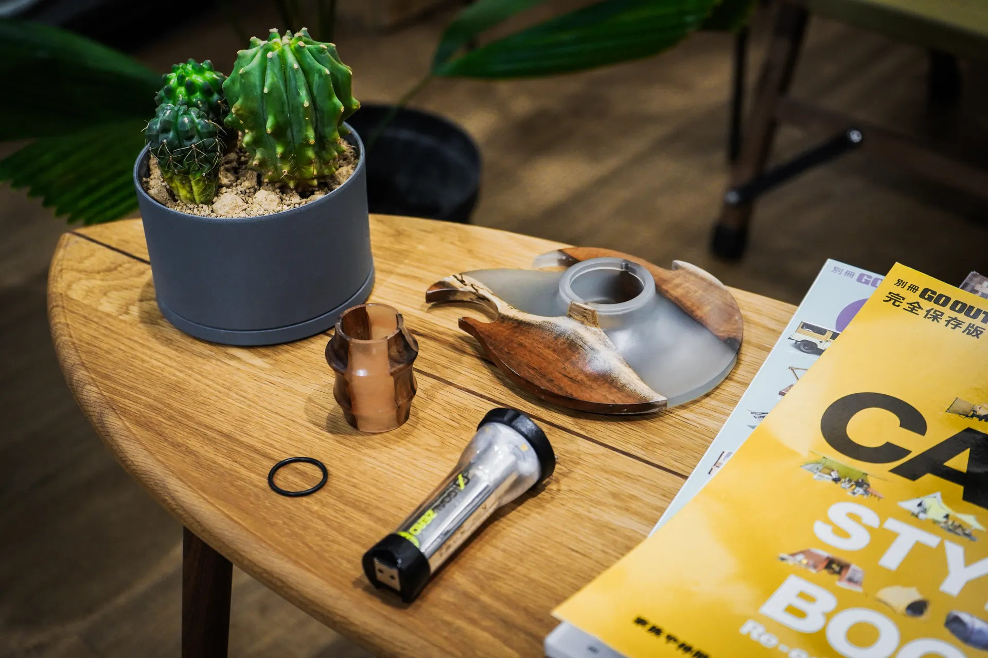 【OWL CAMP】GZ火焰燈罩、木質燈衣