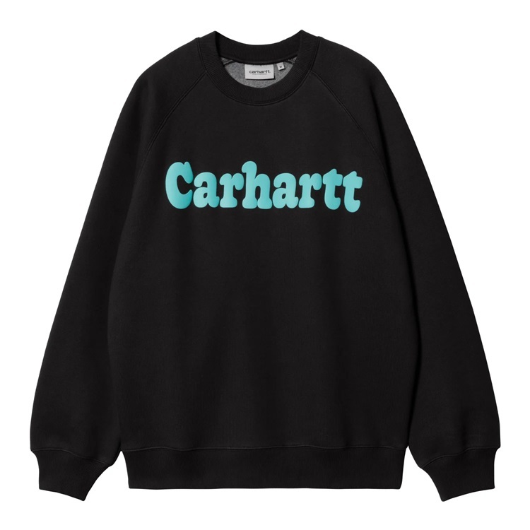 2023AW CARHARTT WIP Bubbles Sweat LOGO 泡泡 字體 大學T 現貨 I032459