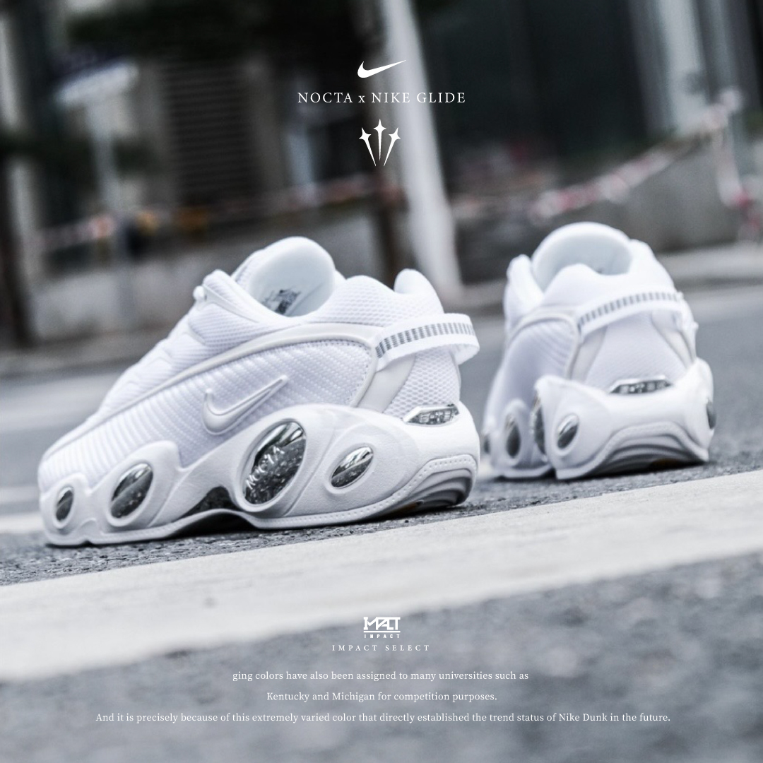 NOCTA x NIKE GLIDE 未來銀白 聯名款 DM0879-100