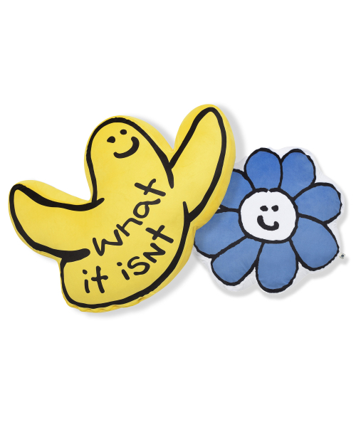 WHAT IT ISN’T 小飛人 小天使 靠墊 坐墊 MG2401TC13YL / MG2401TC14BL