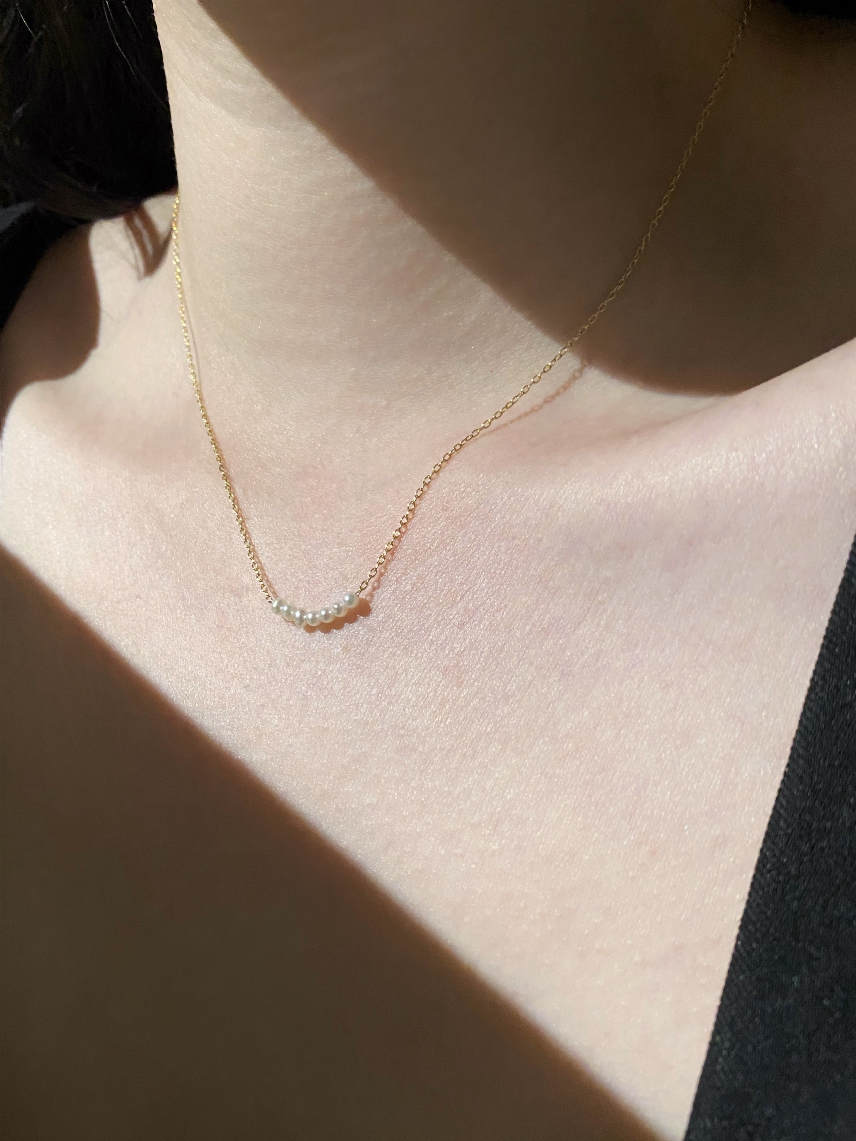 經典微笑珍珠項鍊