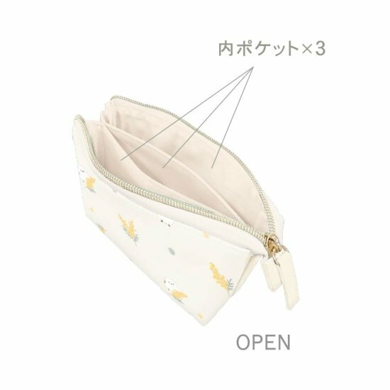 日本刺蝟&鈴蘭圖案收納袋