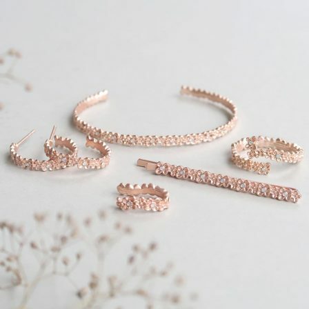 [絕版] Ayatorie 香雪球耳環//髮夾