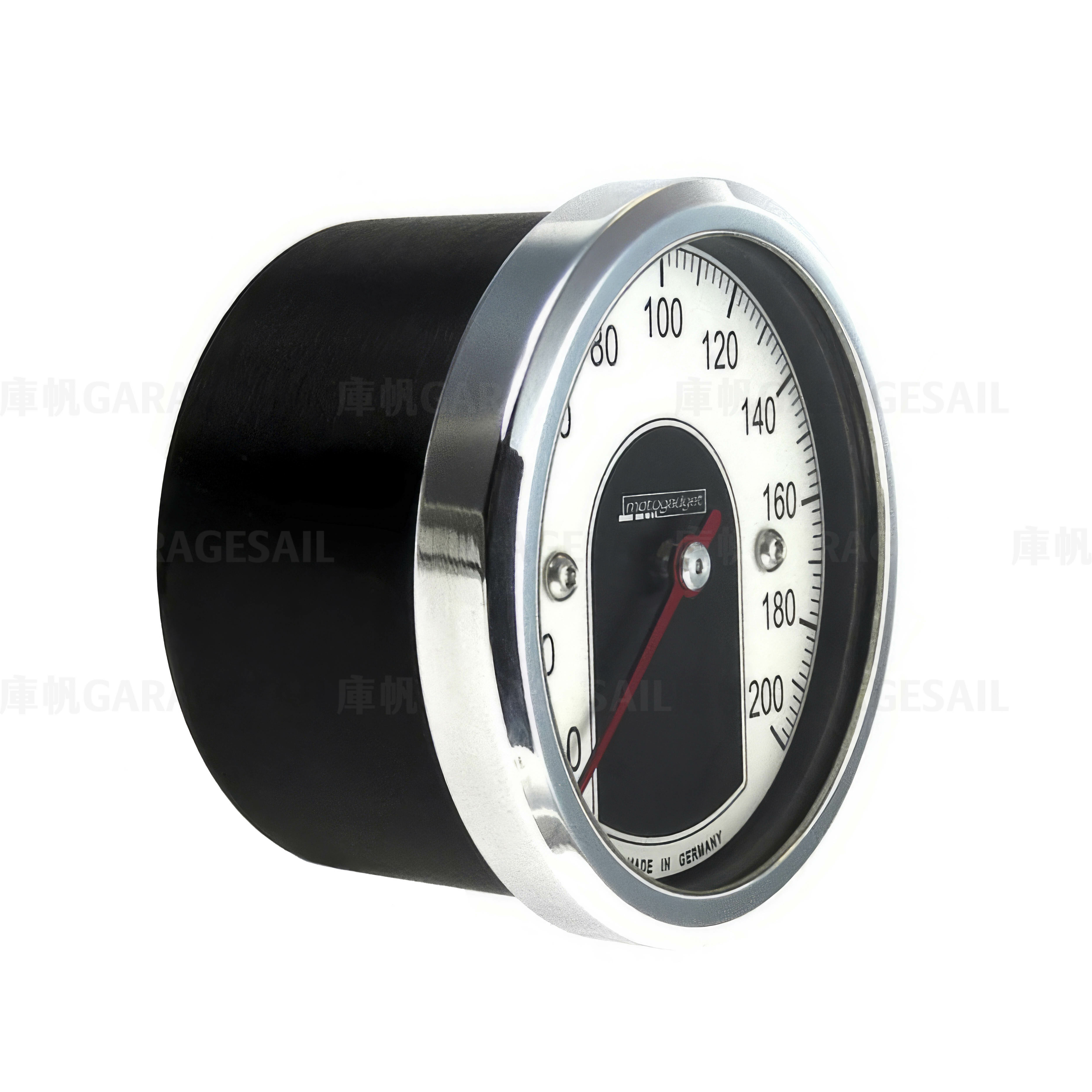 Motogadget 指針 時速表 49mm Tiny 黑銀