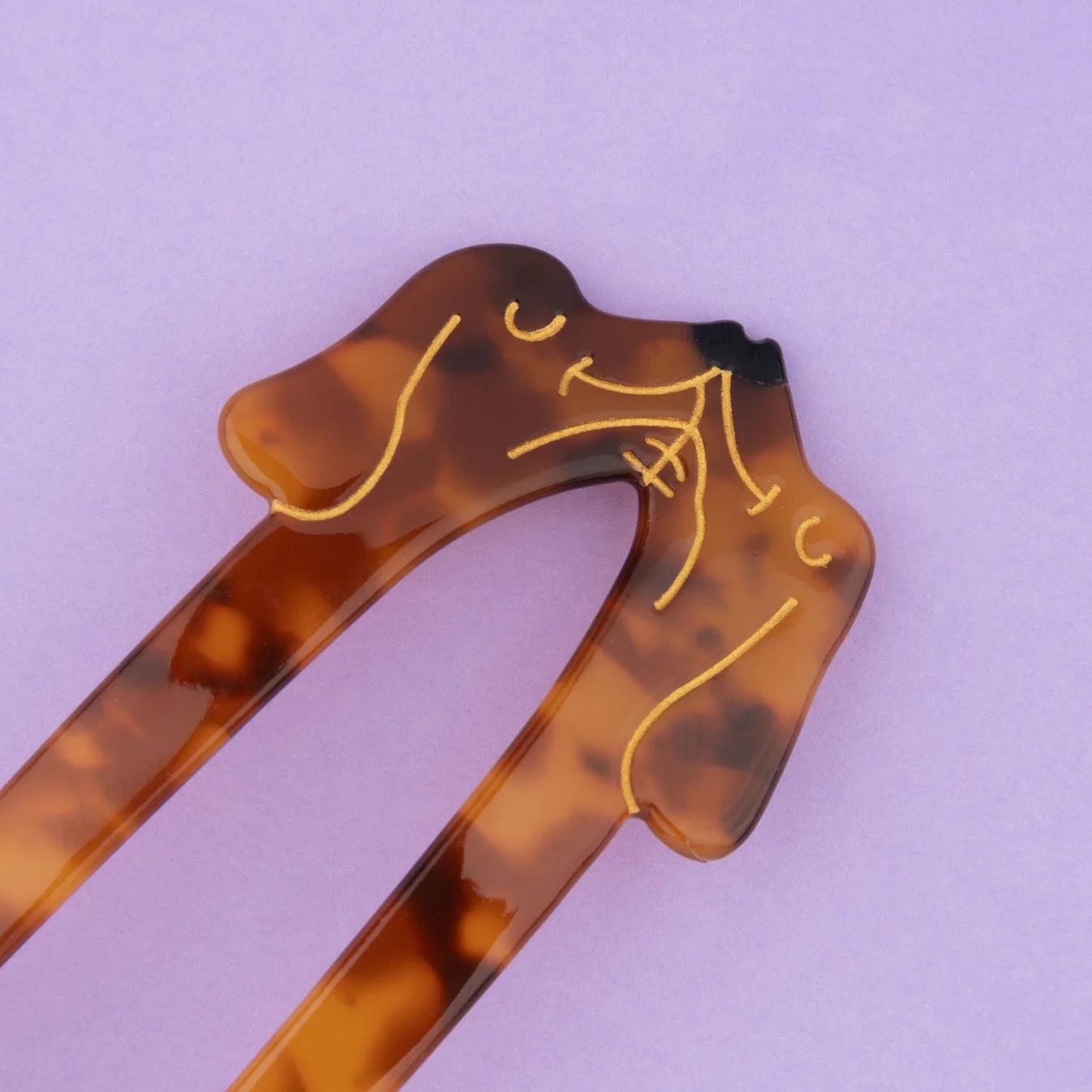 DACHSHUND KISS HAIR STICK｜Coucou Suzette