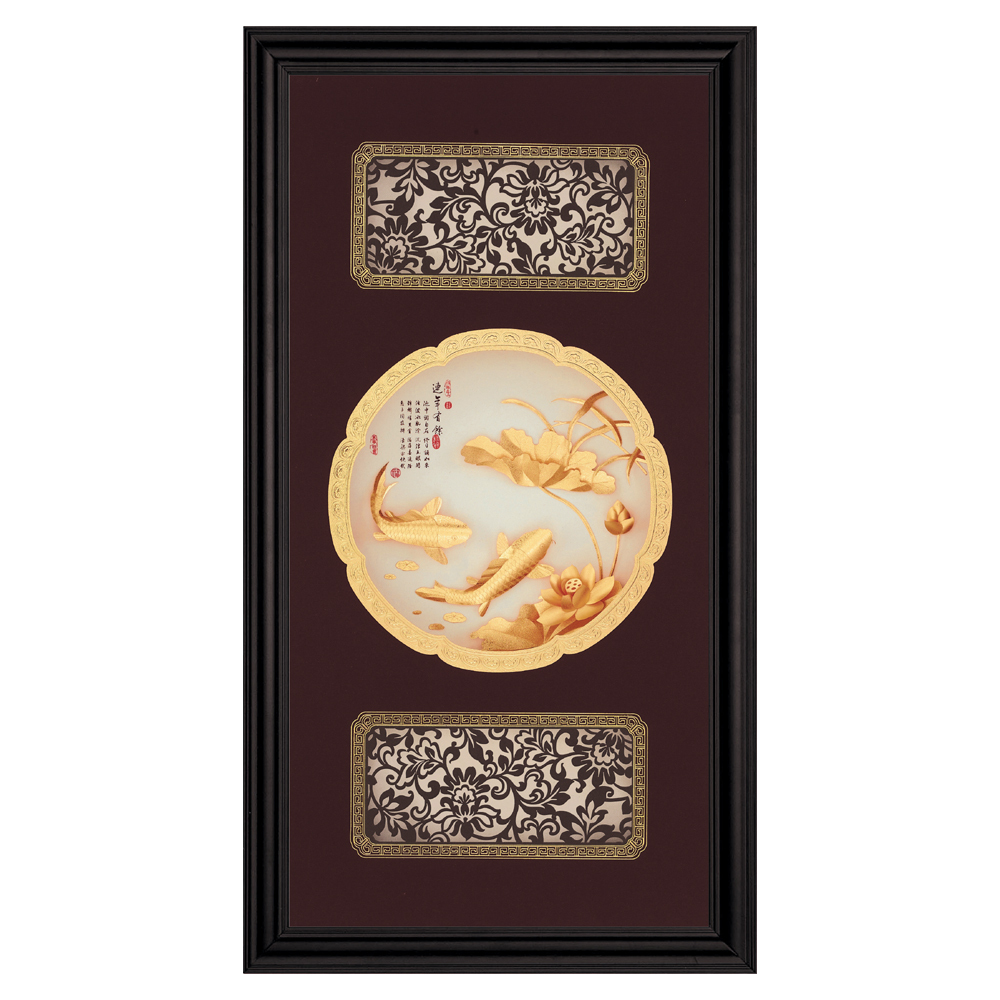 連年有餘│開市開業、生日禮物、新居落成禮物│獎牌擺飾均可