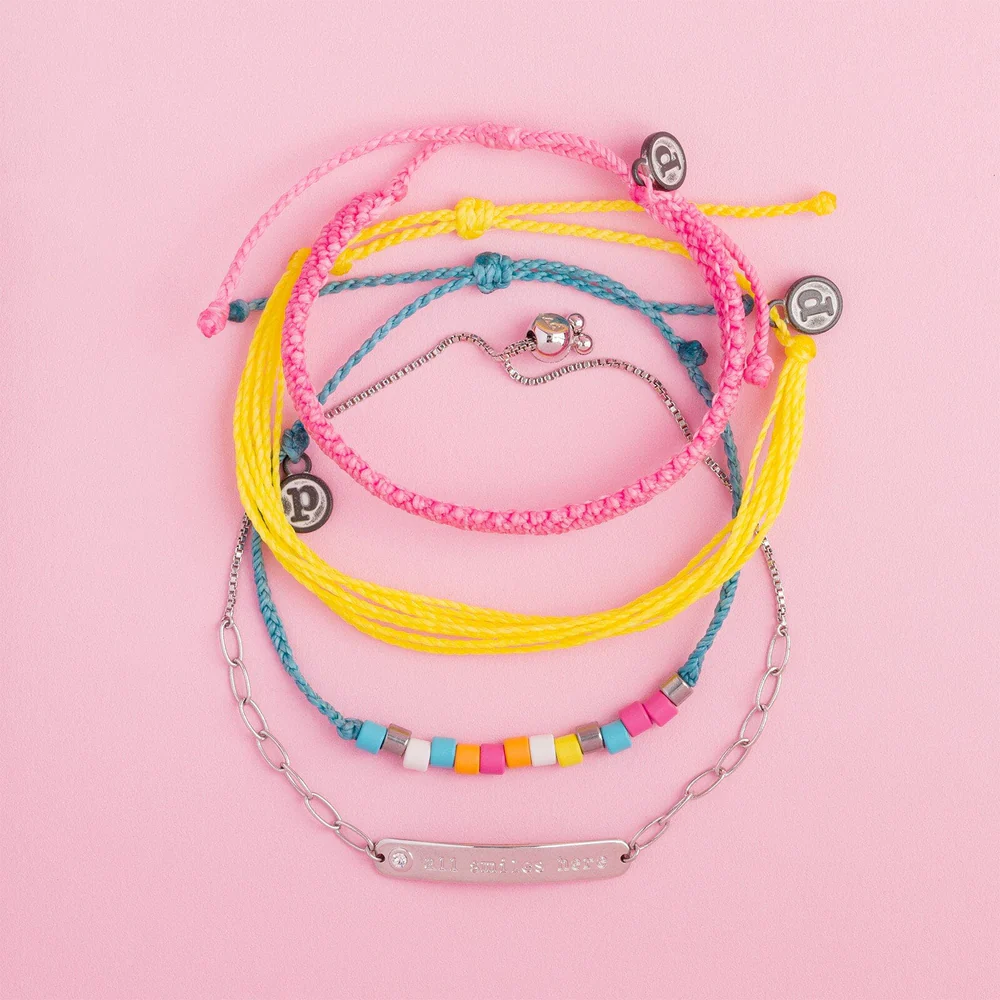 Pura Vida | 手環組合  All Smiles Style Pack
