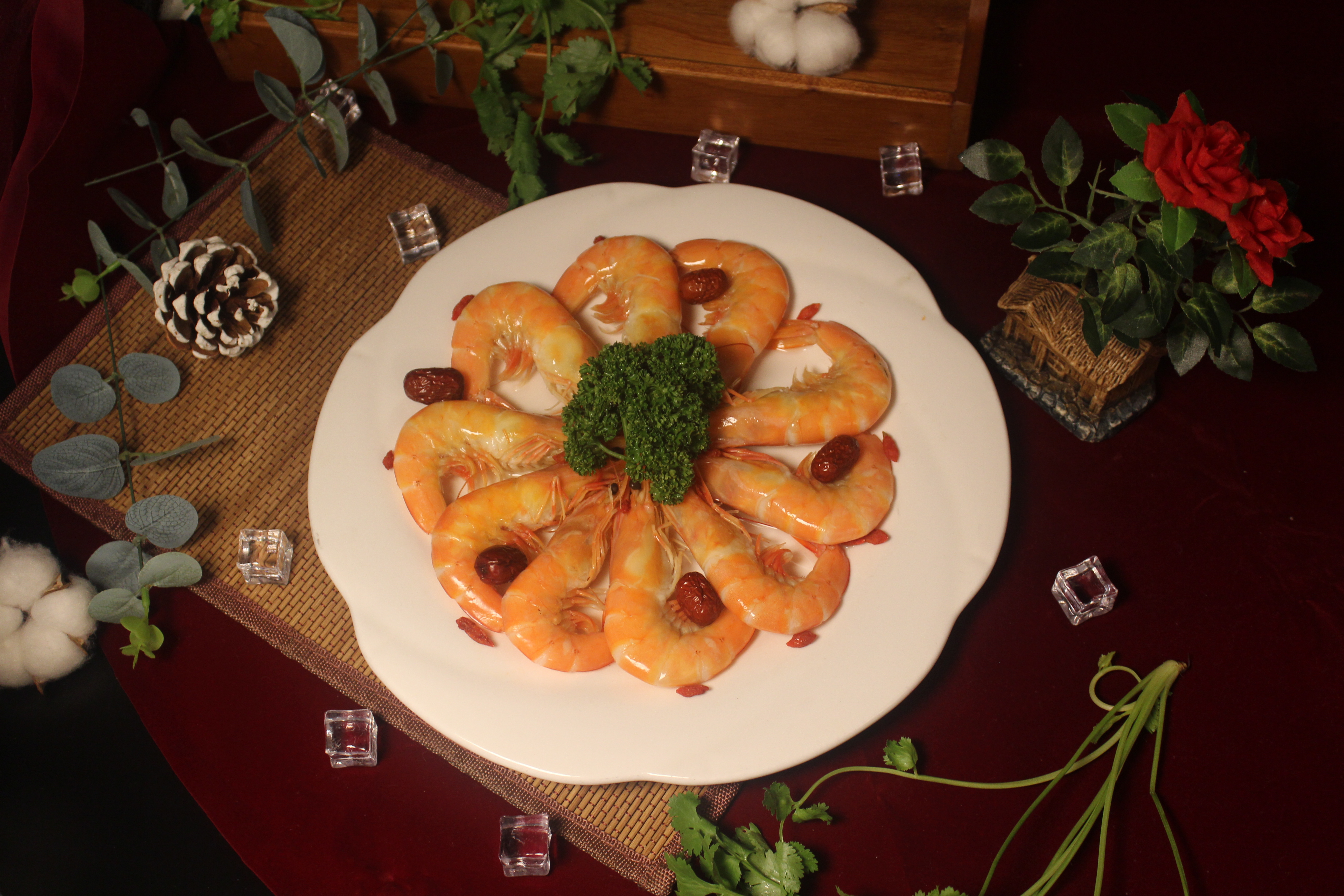 ·藥膳老酒漬醉蝦